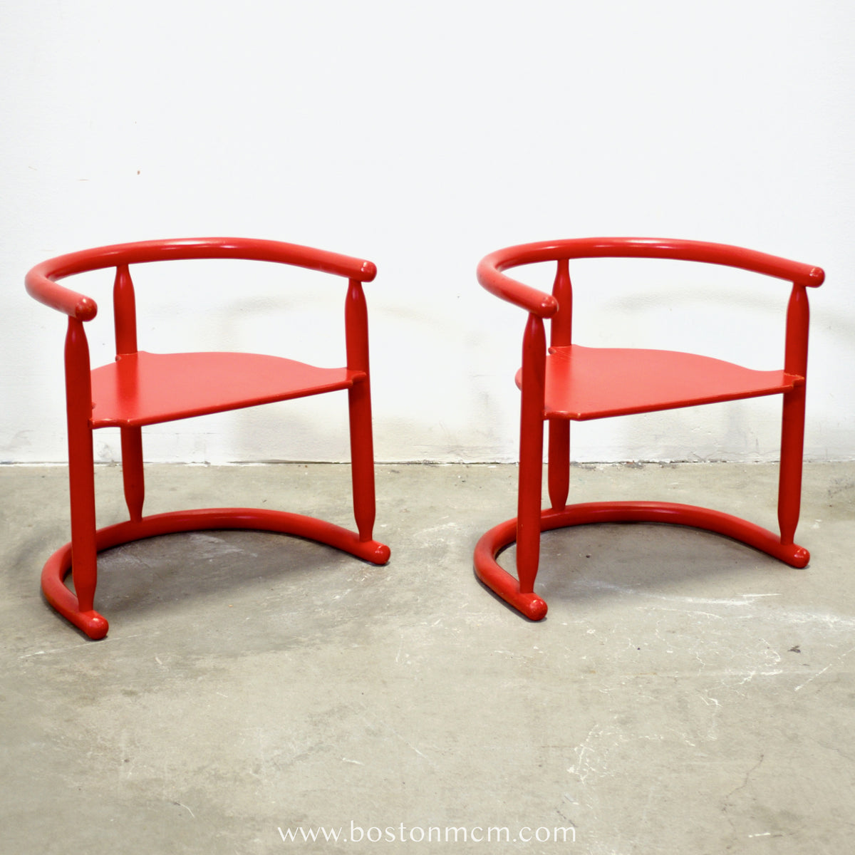 IKEA Pair of “Anna” Reversible Children’s Chairs Designed by Otto Nielsen - #A2207