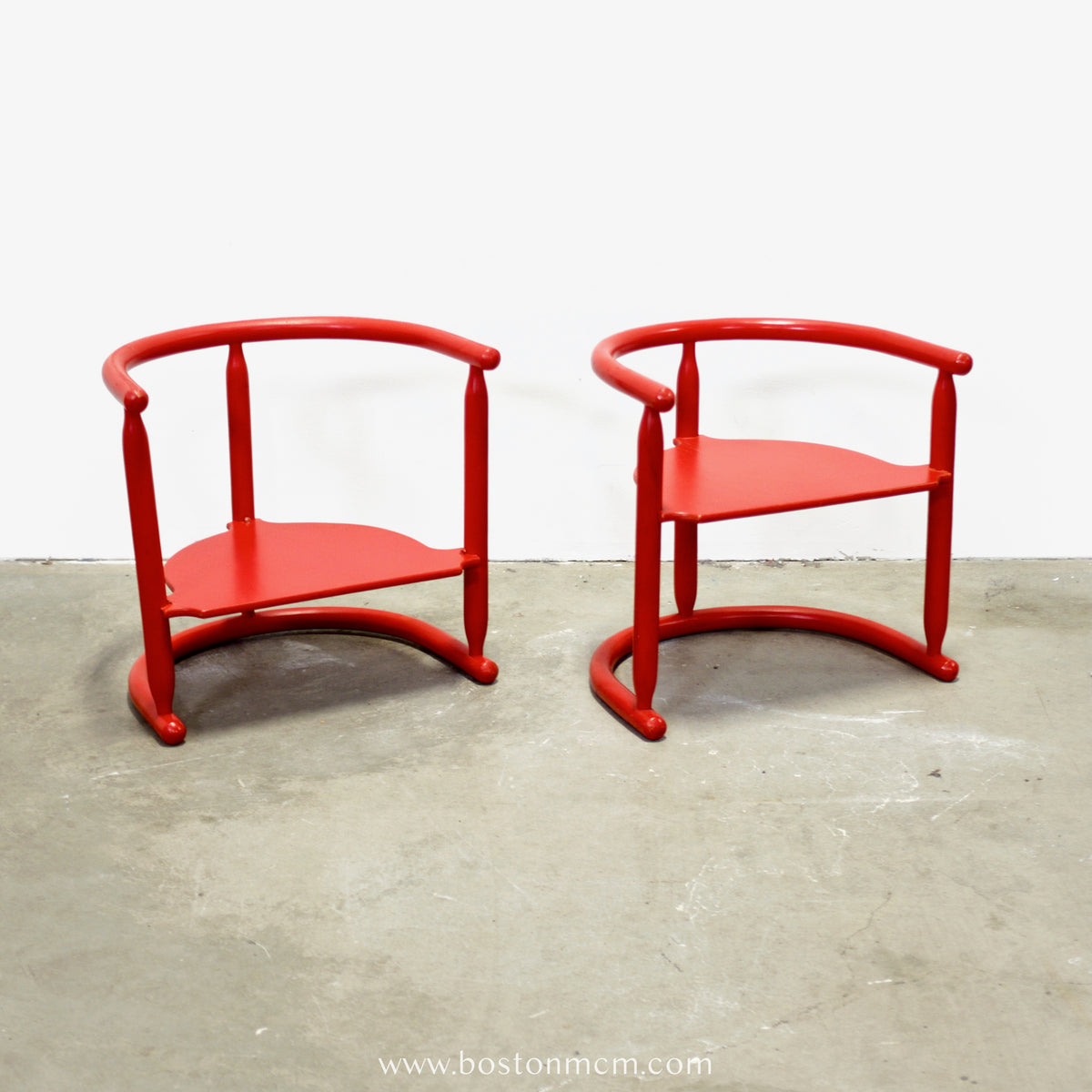 IKEA Pair of “Anna” Reversible Children’s Chairs Designed by Otto Nielsen - #A2207