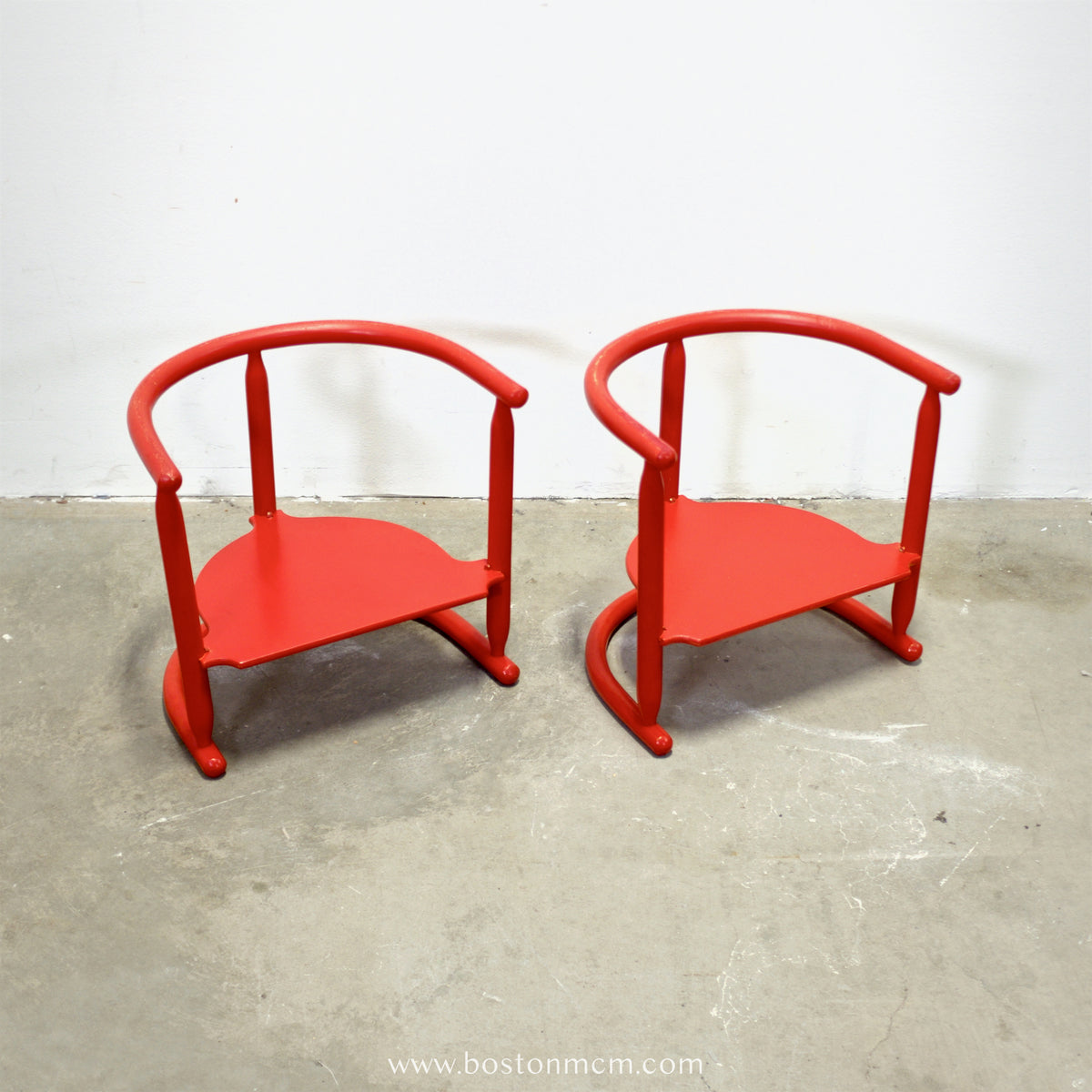 IKEA Pair of “Anna” Reversible Children’s Chairs Designed by Otto Nielsen - #A2207