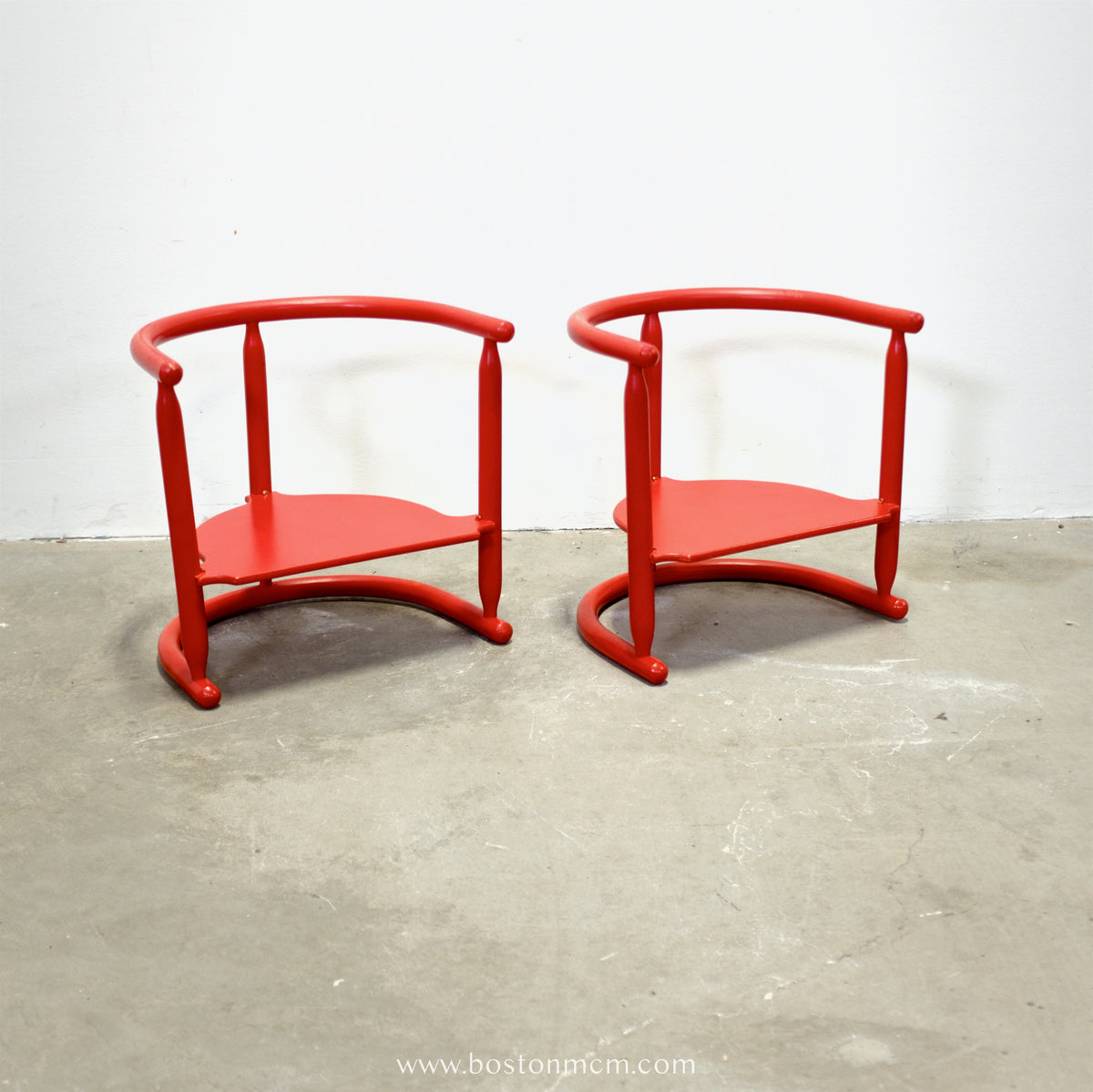 IKEA Pair of “Anna” Reversible Children’s Chairs Designed by Otto Nielsen - #A2207