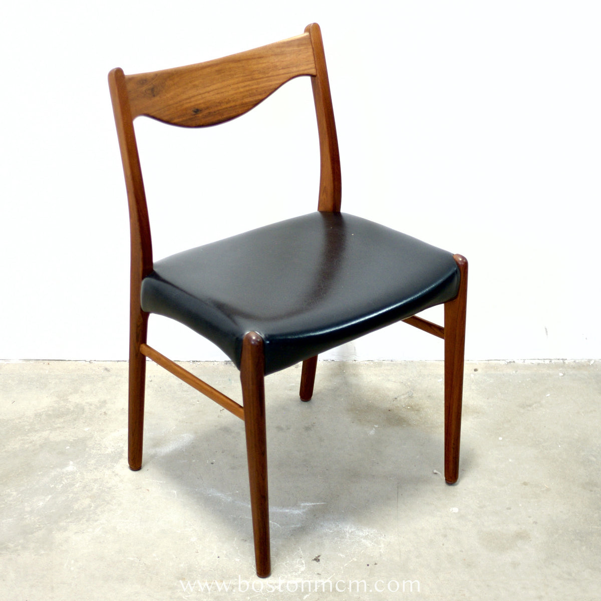 Glyngøre Stolefabrik Set of 4 Rosewood Model No. GS60 Dining Chairs Designed by Arne Wahl Iversen - #A1892