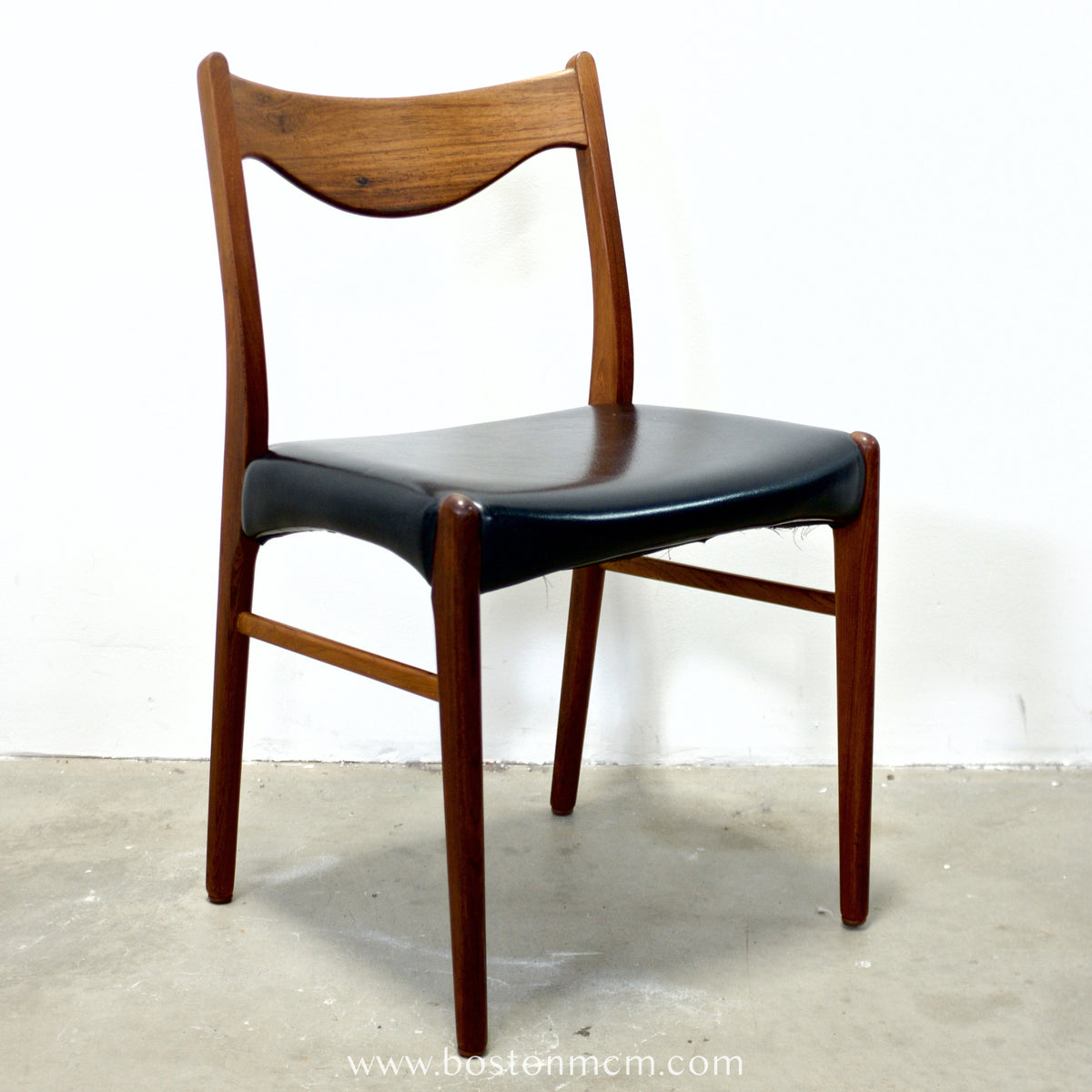 Glyngøre Stolefabrik Set of 4 Rosewood Model No. GS60 Dining Chairs Designed by Arne Wahl Iversen - #A1892