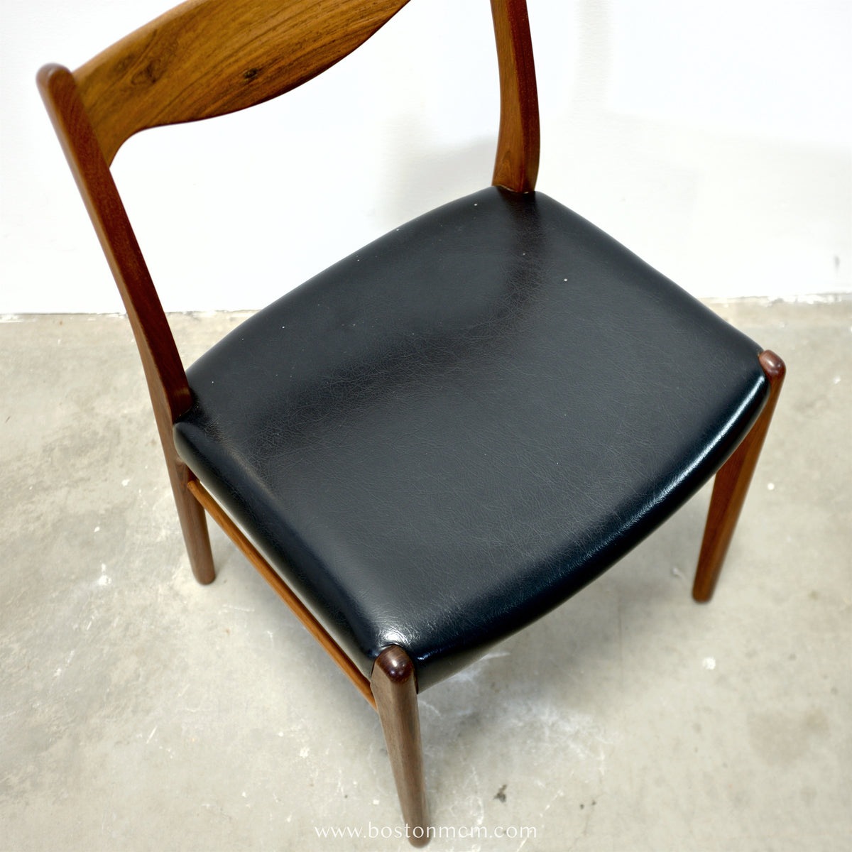 Glyngøre Stolefabrik Set of 4 Rosewood Model No. GS60 Dining Chairs Designed by Arne Wahl Iversen - #A1892