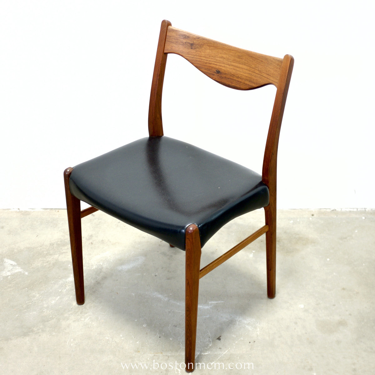Glyngøre Stolefabrik Set of 4 Rosewood Model No. GS60 Dining Chairs Designed by Arne Wahl Iversen - #A1892
