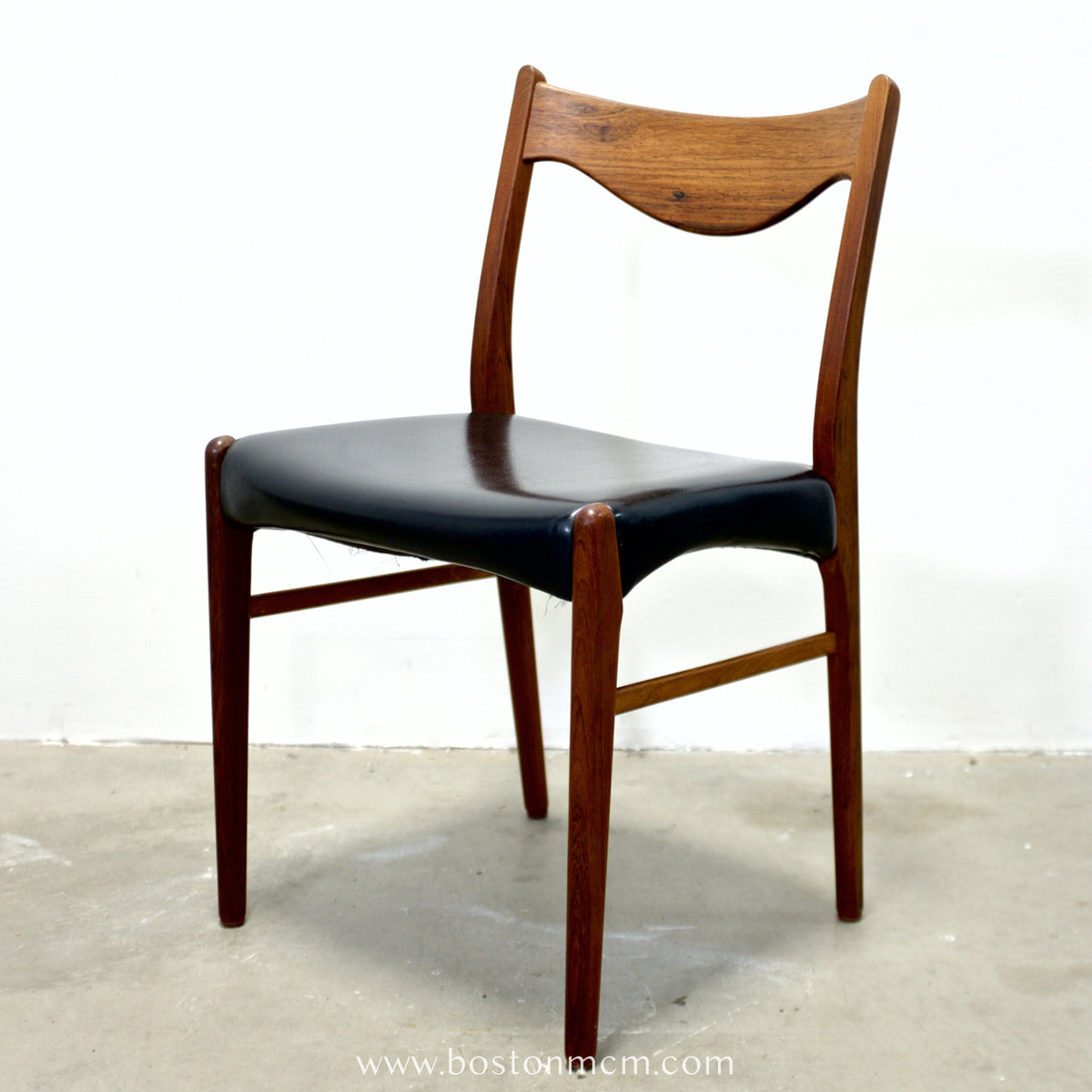 Glyngøre Stolefabrik Set of 4 Rosewood Model No. GS60 Dining Chairs Designed by Arne Wahl Iversen - #A1892