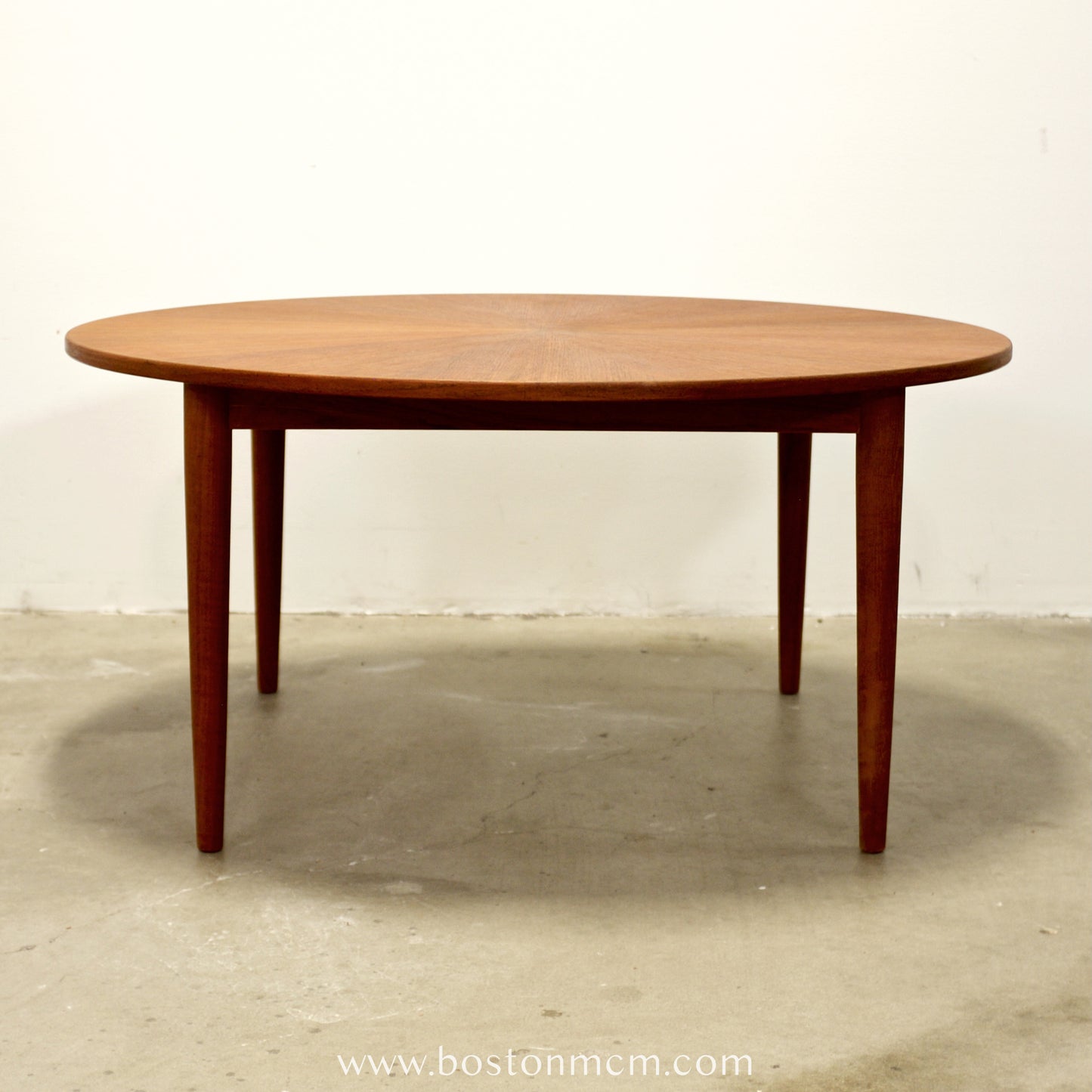 Danish Teak Round Coffee Table - #A1732