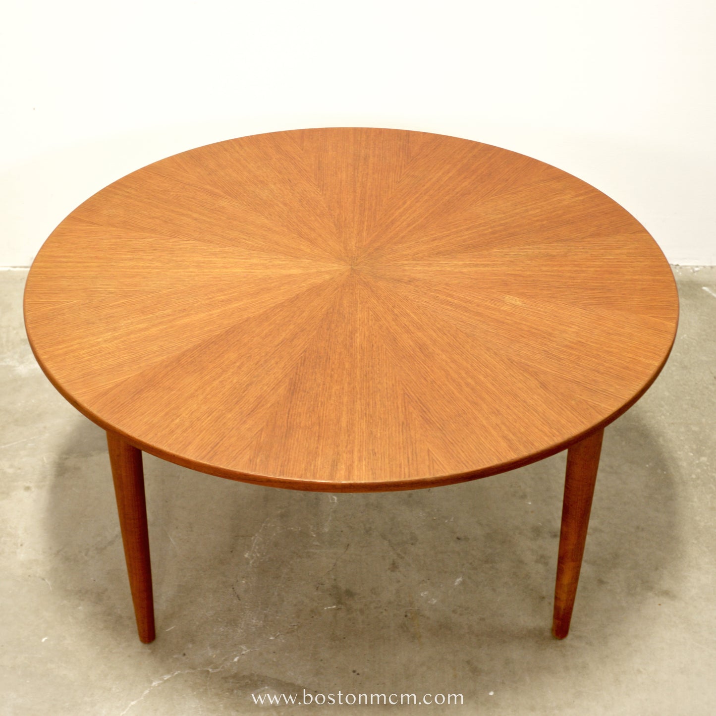 Danish Teak Round Coffee Table - #A1732