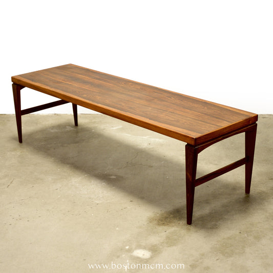 Danish Rosewood Coffee Table - #A1746