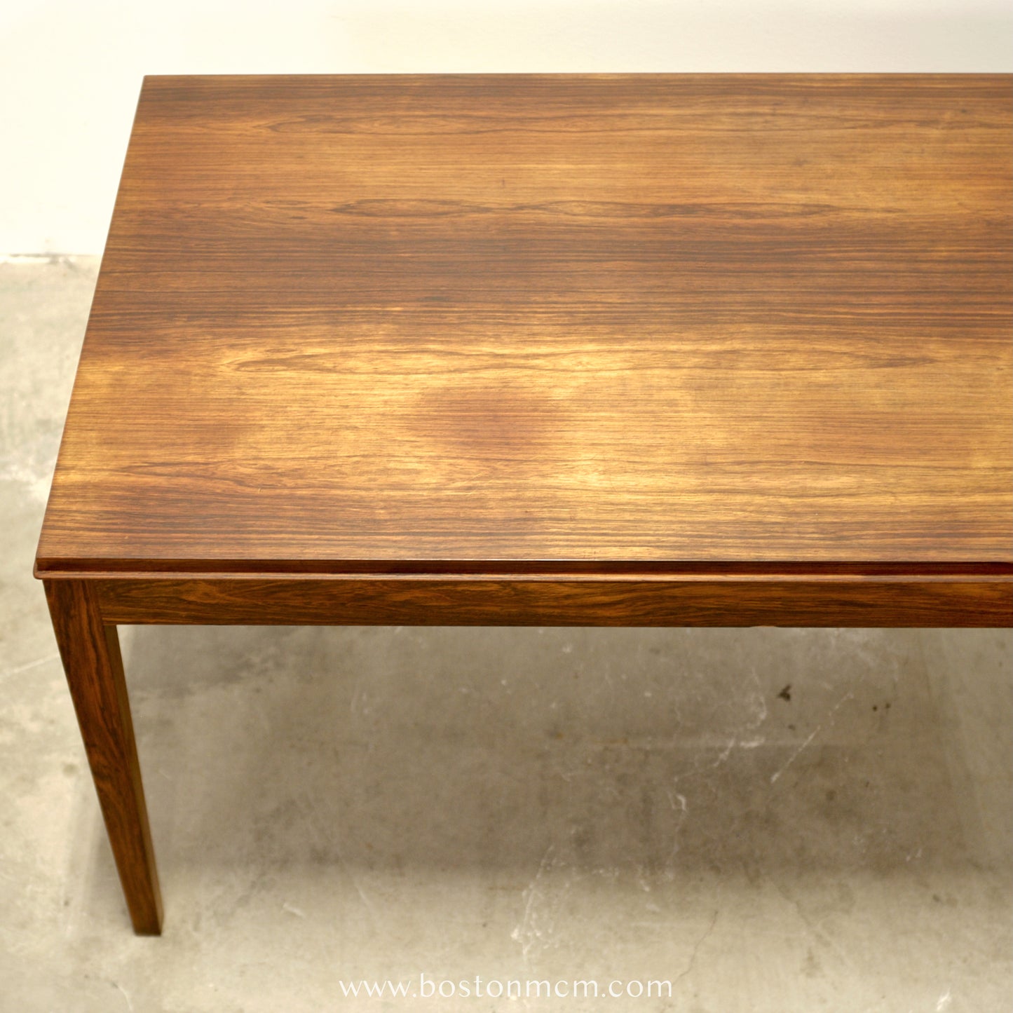 Royal Copenhagen Danish Rosewood Coffee Table w/ Faience Inlay Designed by Nils Thorsson - #A2173