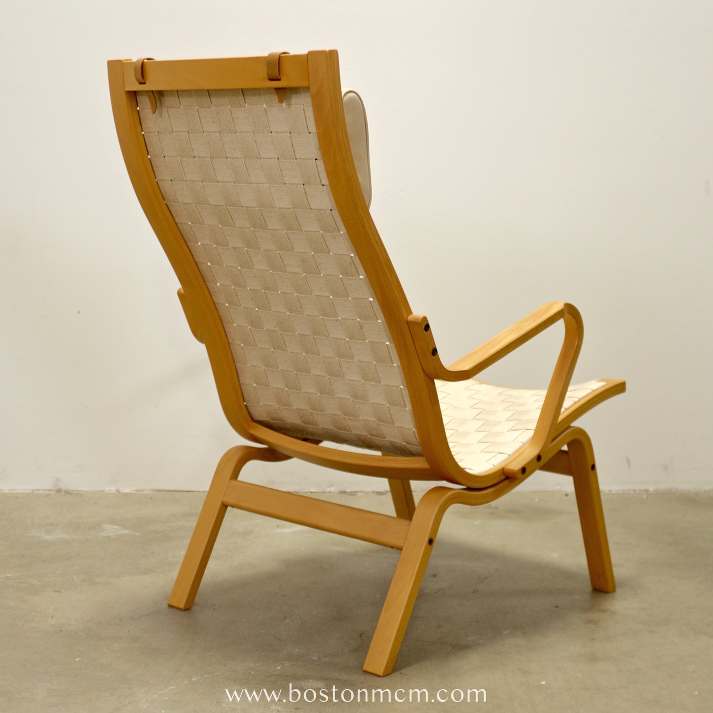 Kvist Møbler “Albert” Armchair & Stool Designed by Finn Østergaard - #A1725