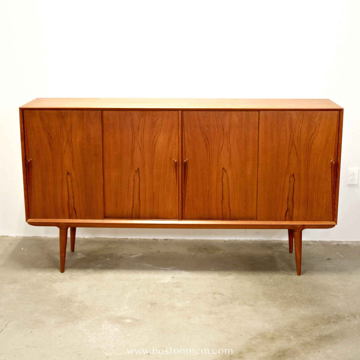 Omann Jun. Møbelfabrik  Model #19 Tall Sideboard / Highboard -  #A1777