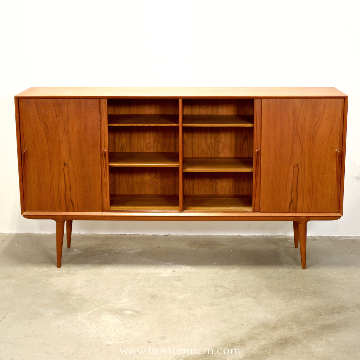 Omann Jun. Møbelfabrik  Model #19 Tall Sideboard / Highboard -  #A1777