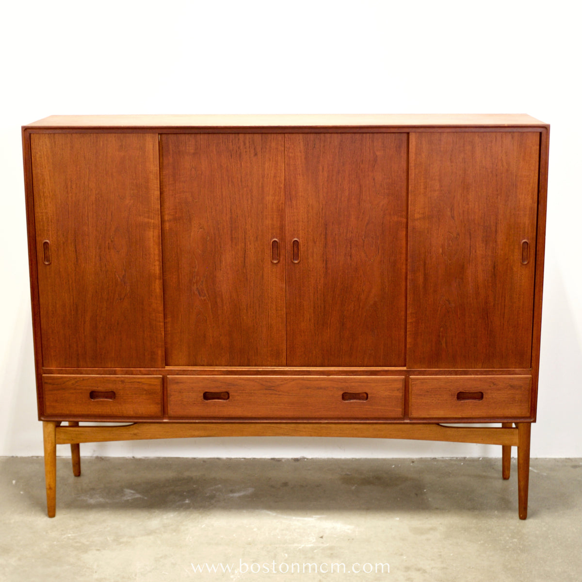 Danish Teak Tall Sideboard / Highboard - #A1724