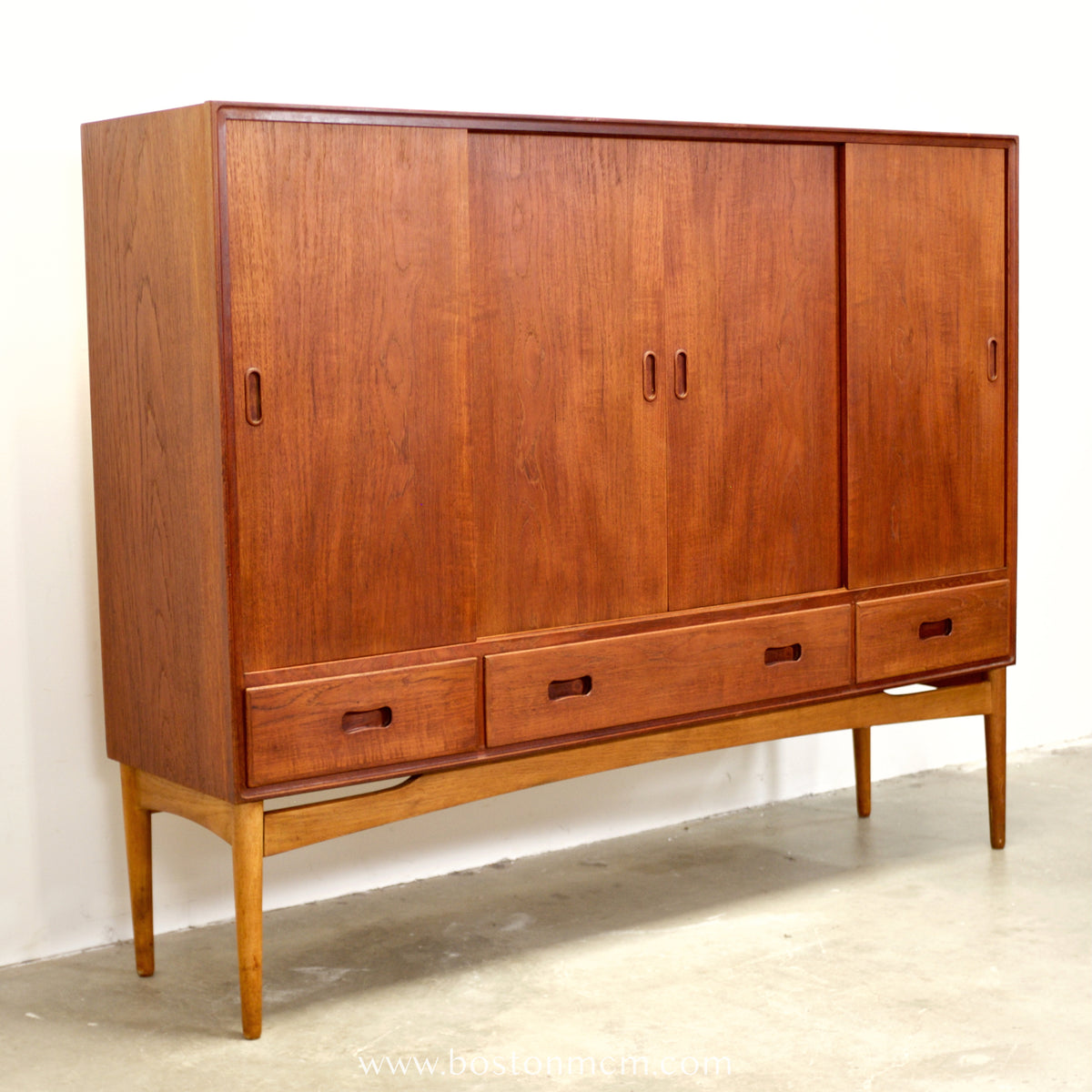 Danish Teak Tall Sideboard / Highboard - #A1724