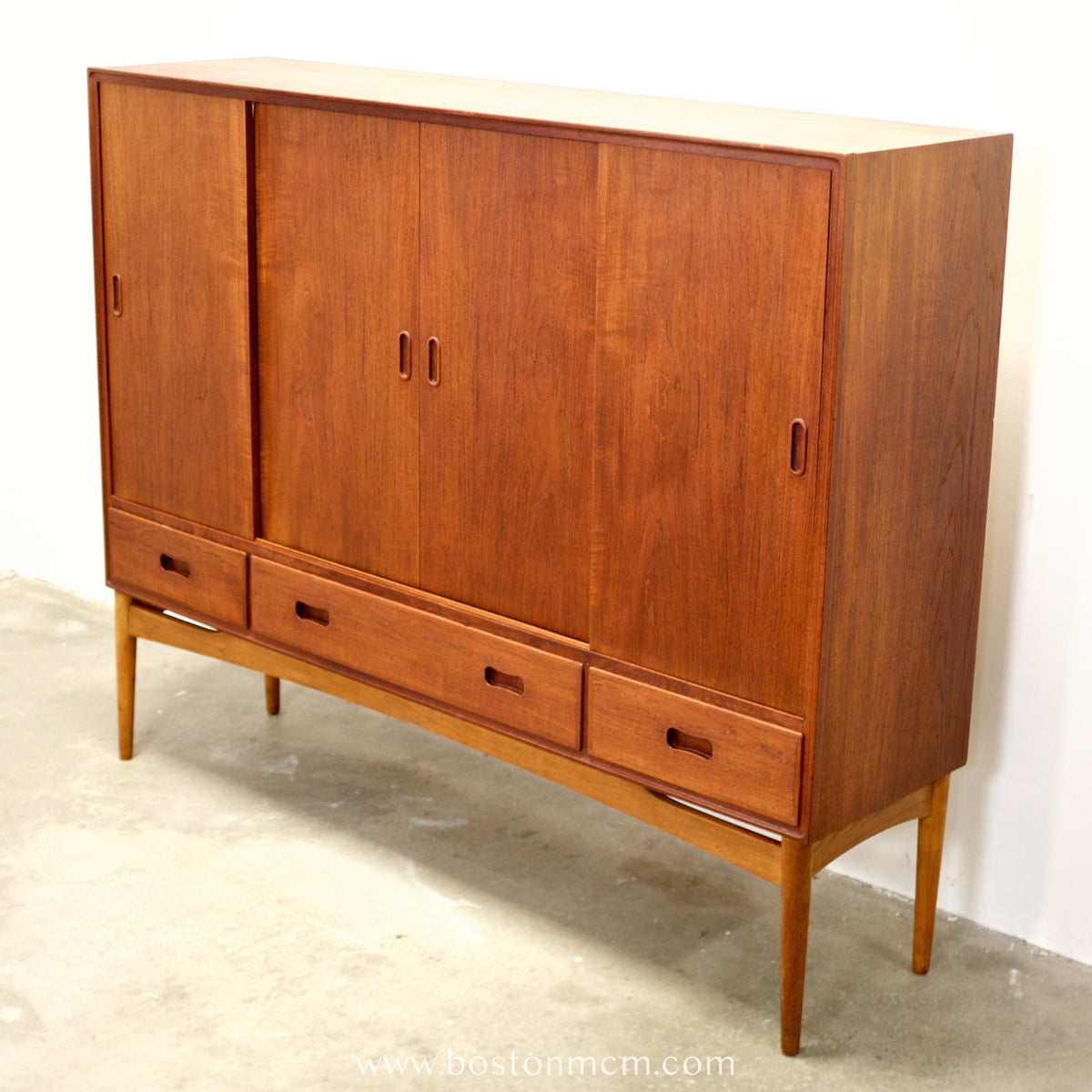Danish Teak Tall Sideboard / Highboard - #A1724