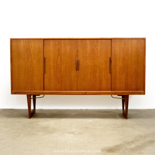 Danish Teak Tall Sideboard / Highboard - #A1735