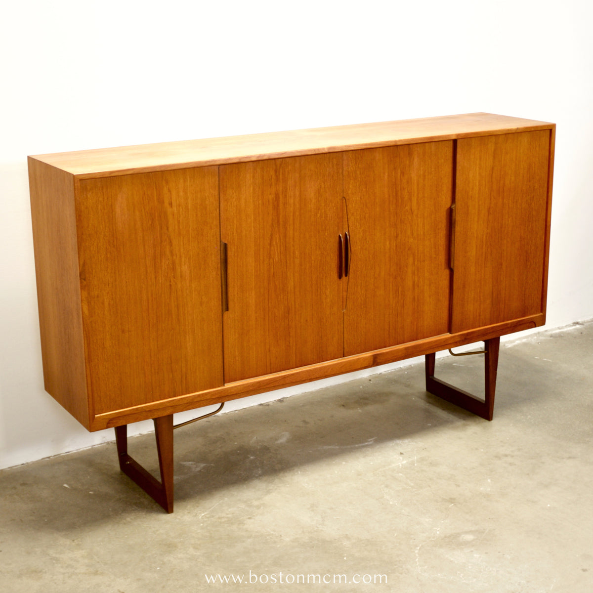 Danish Teak Tall Sideboard / Highboard - #A1735