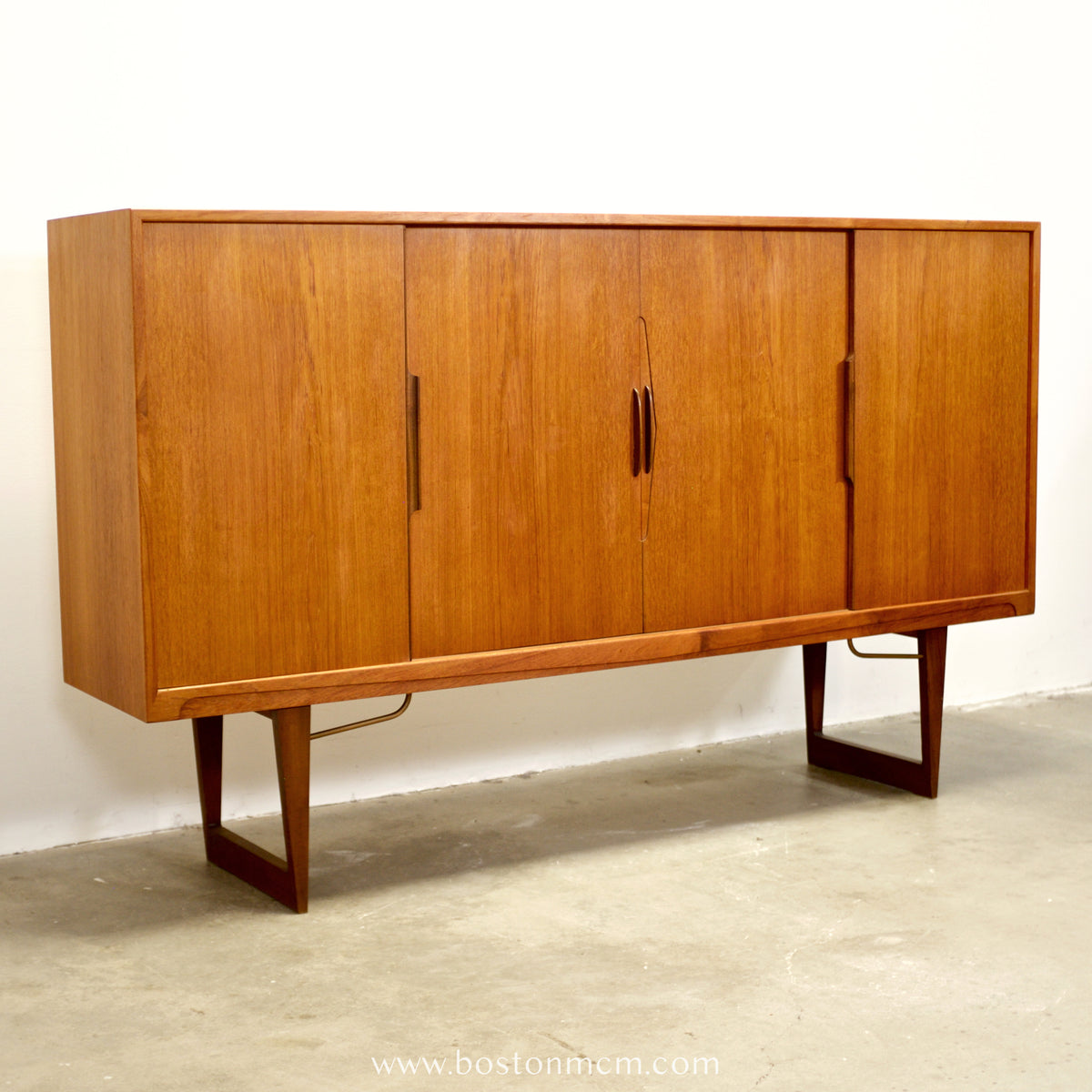 Danish Teak Tall Sideboard / Highboard - #A1735