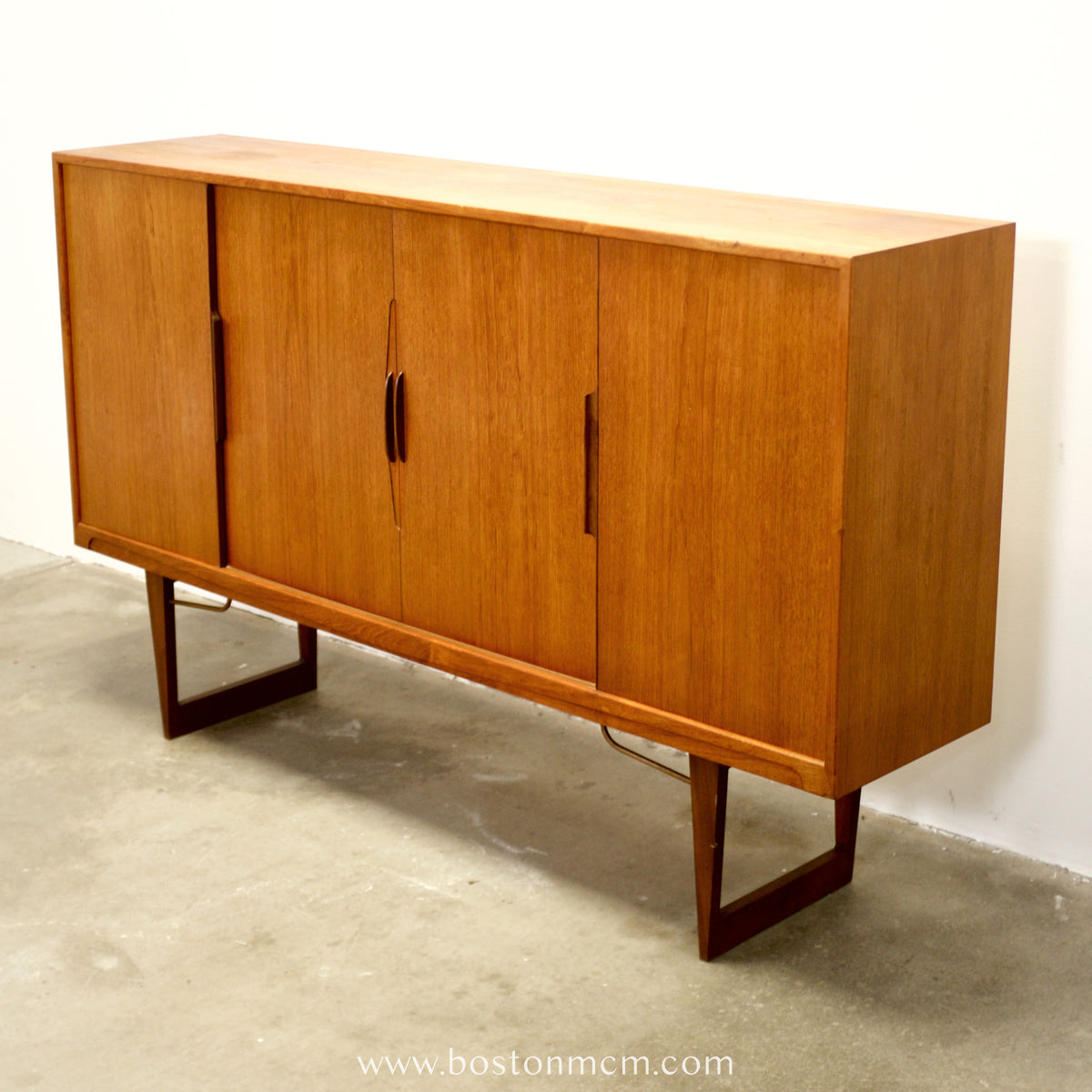 Danish Teak Tall Sideboard / Highboard - #A1735