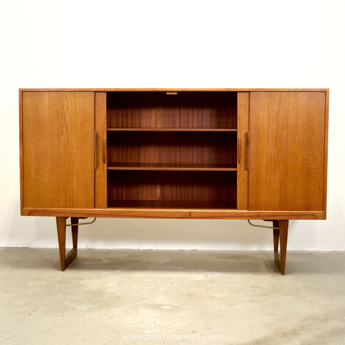 Danish Teak Tall Sideboard / Highboard - #A1735