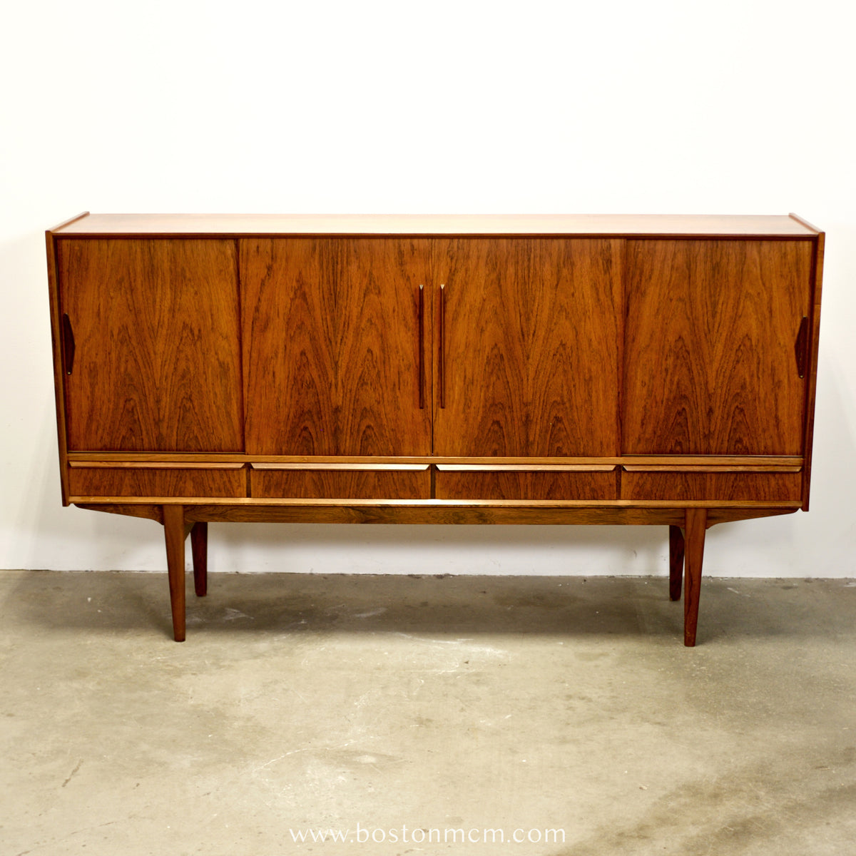 Danish Rosewood Highboard / Tall Sideboard - #A2101
