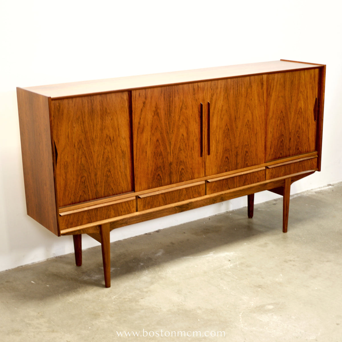 Danish Rosewood Highboard / Tall Sideboard - #A2101