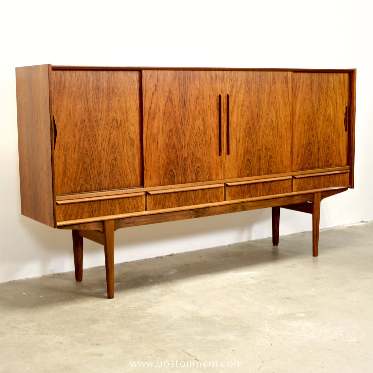 Danish Rosewood Highboard / Tall Sideboard - #A2101