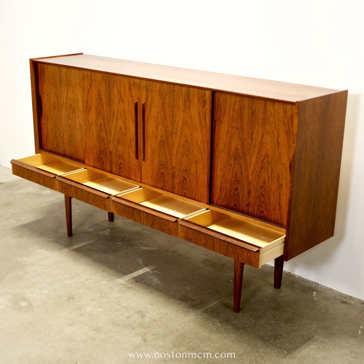 Danish Rosewood Highboard / Tall Sideboard - #A2101
