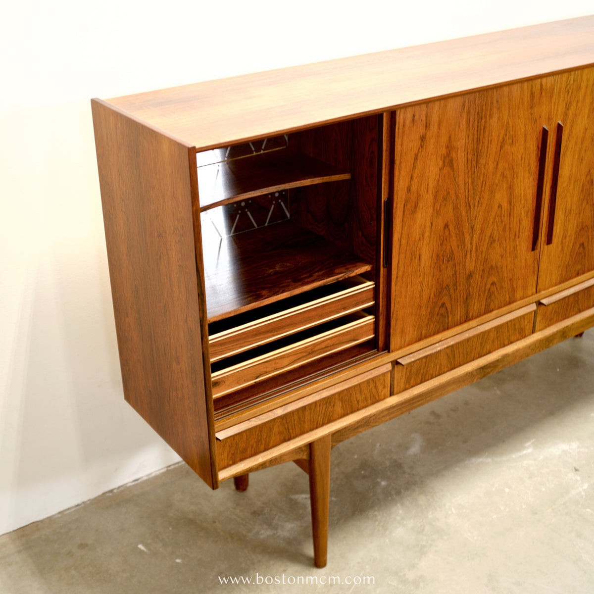 Danish Rosewood Highboard / Tall Sideboard - #A2101