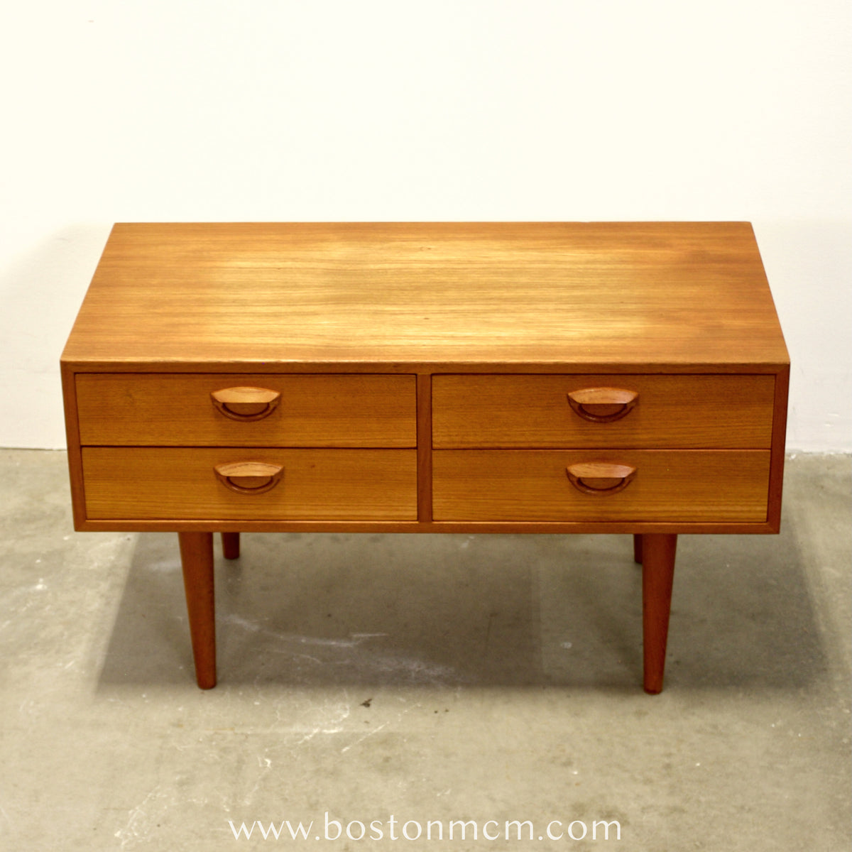 Feldballes Møbelfabrik Model #50 Teak TV Stand / Chest Designed by Kai Kristiansen - #A1715
