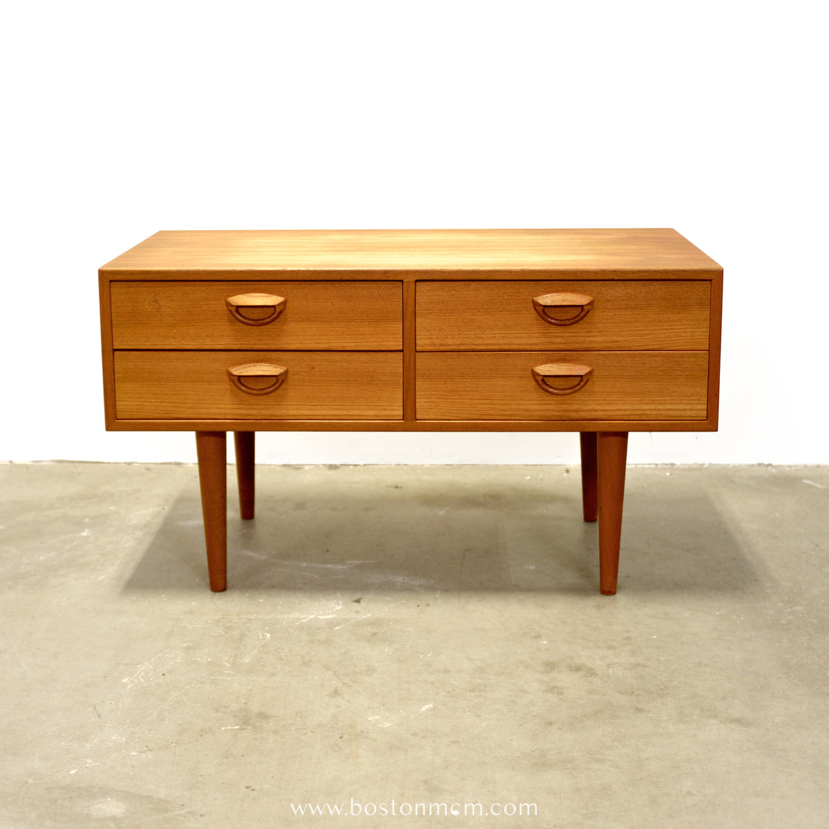 Feldballes Møbelfabrik Model #50 Teak TV Stand / Chest Designed by Kai Kristiansen - #A1715