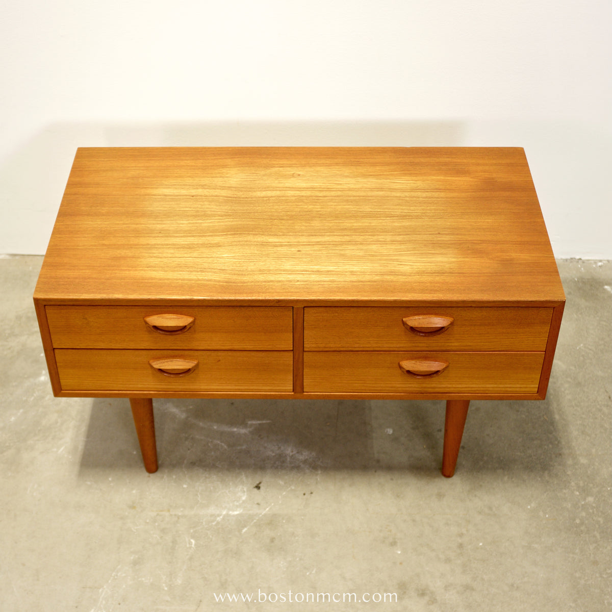 Feldballes Møbelfabrik Model #50 Teak TV Stand / Chest Designed by Kai Kristiansen - #A1715