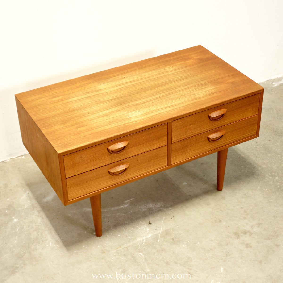 Feldballes Møbelfabrik Model #50 Teak TV Stand / Chest Designed by Kai Kristiansen - #A1715