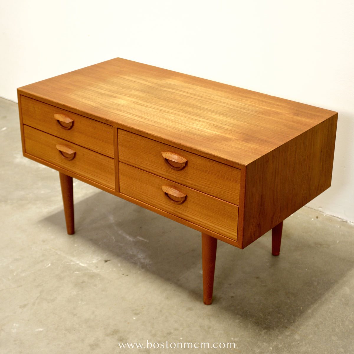 Feldballes Møbelfabrik Model #50 Teak TV Stand / Chest Designed by Kai Kristiansen - #A1715