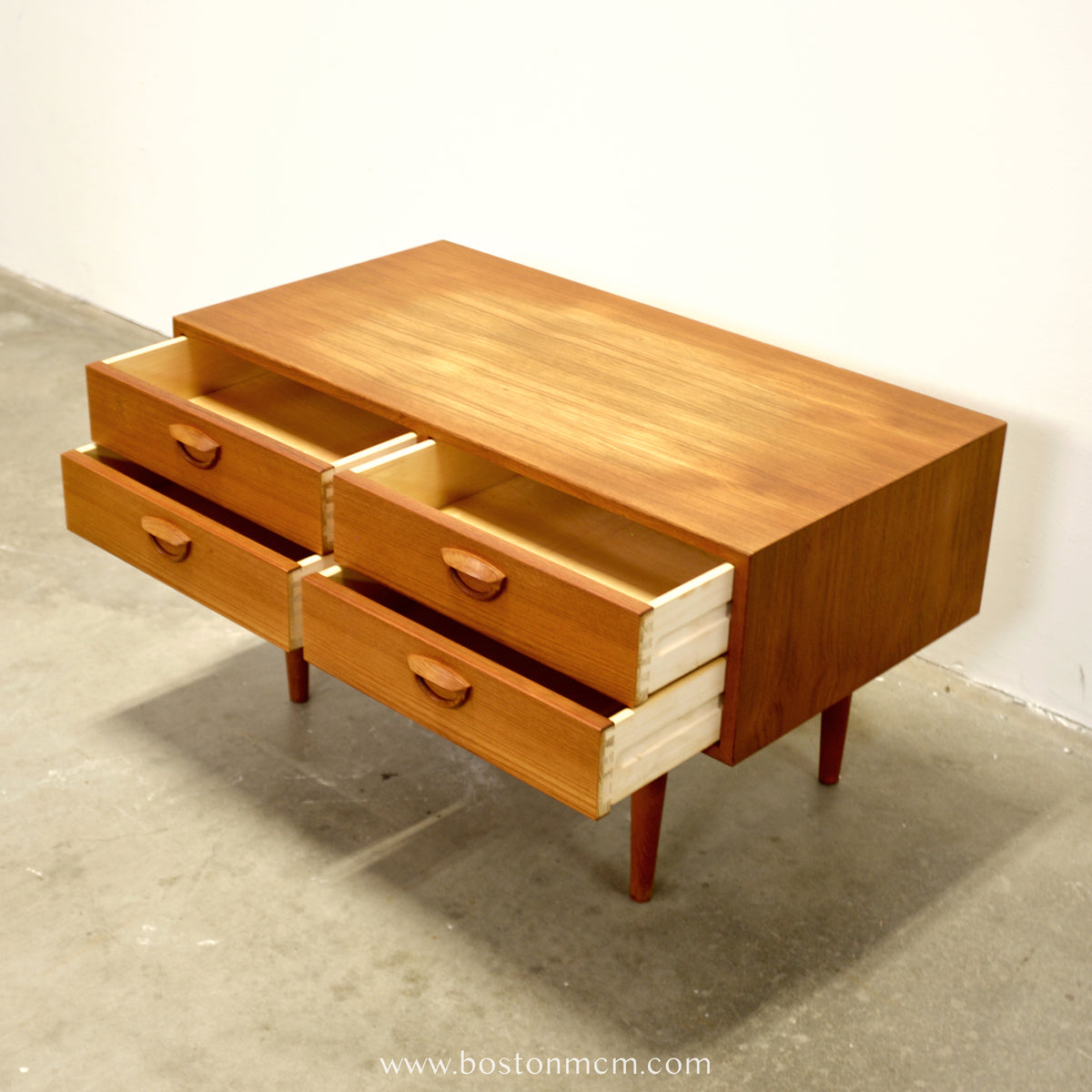 Feldballes Møbelfabrik Model #50 Teak TV Stand / Chest Designed by Kai Kristiansen - #A1715