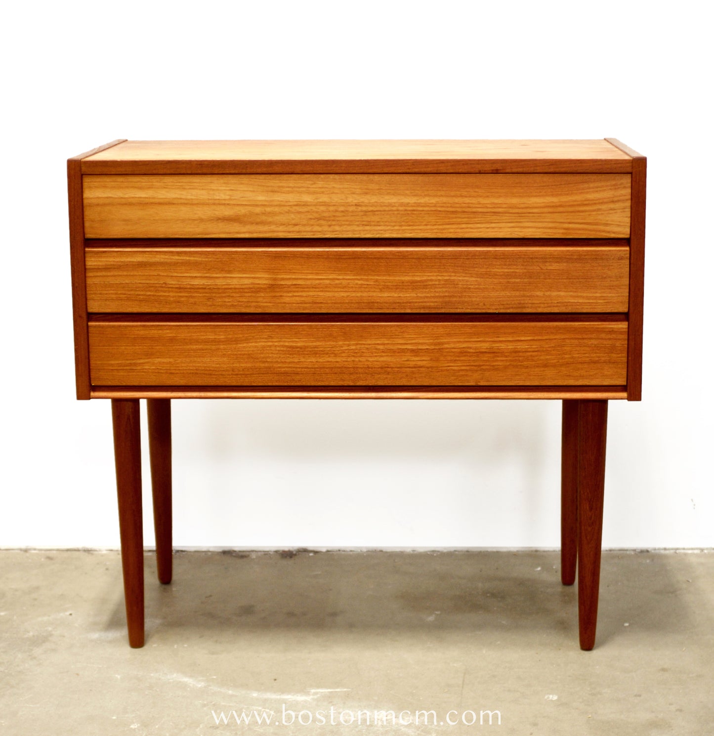 Danish Teak Chest of Drawers / Nightstand - #A2113