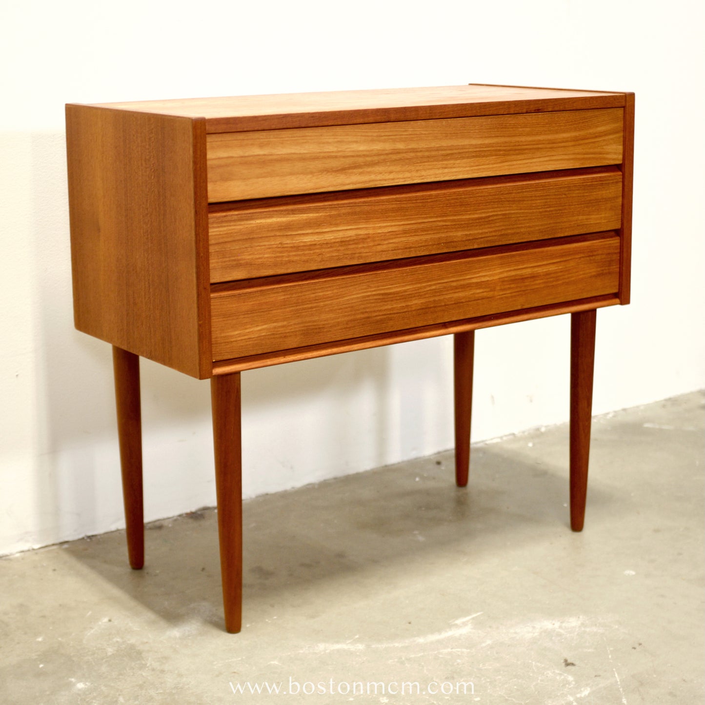 Danish Teak Chest of Drawers / Nightstand - #A2113