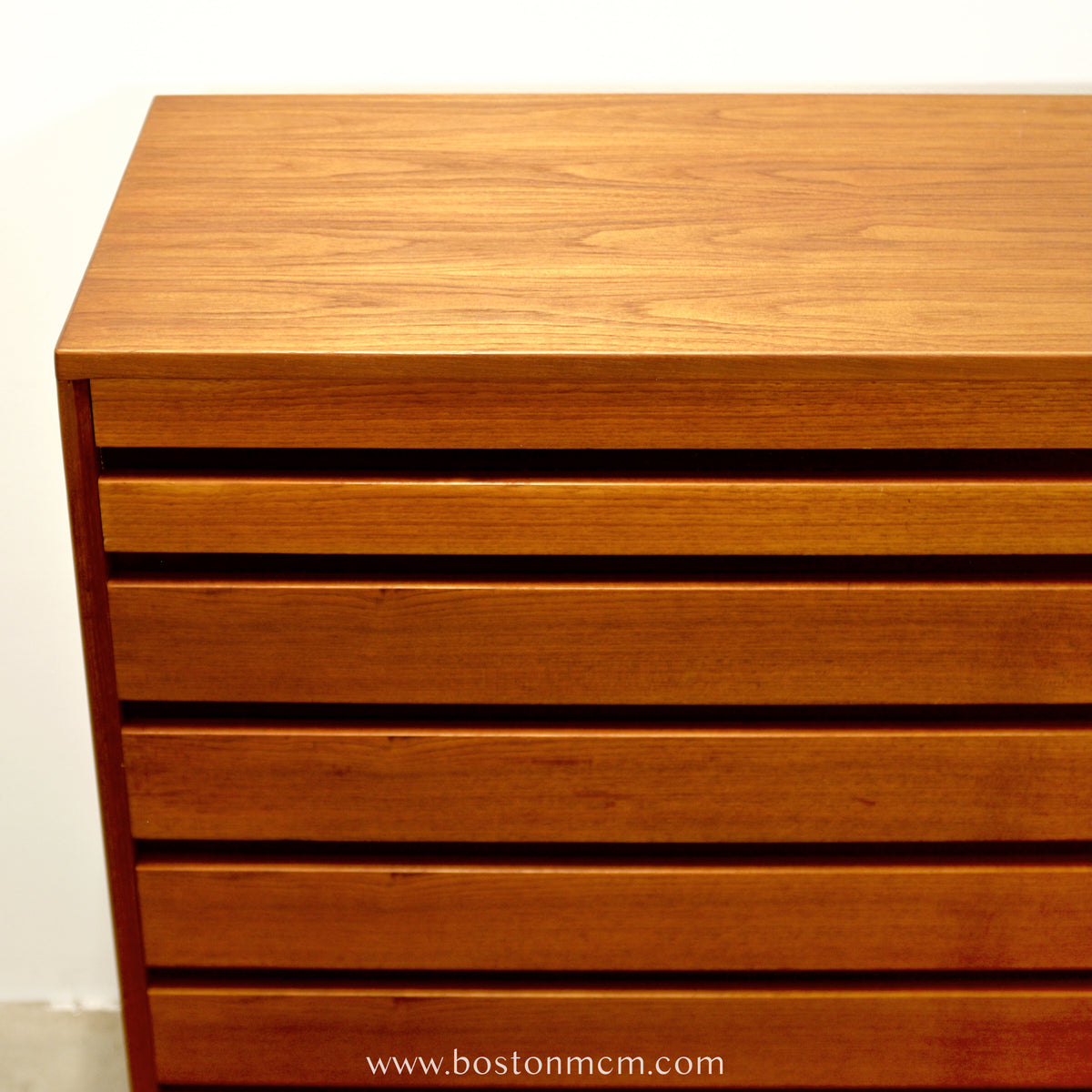 Danish Teak 7 Drawer Dresser - #A1527 - Attributed to Kai Kristiansen for Schou Andersen