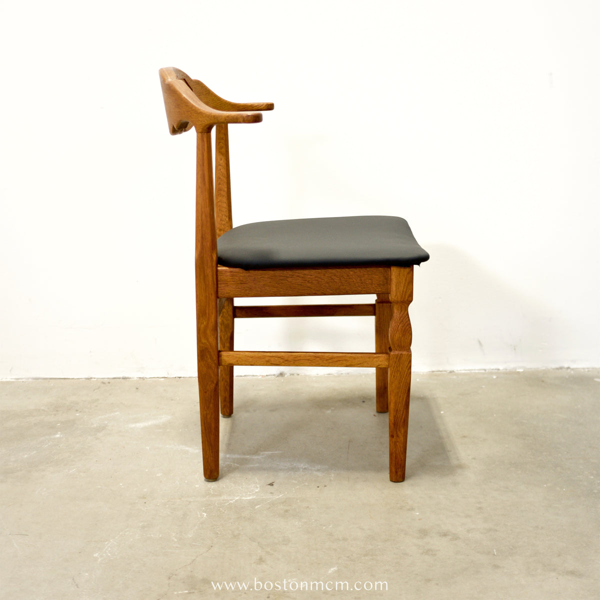 E.G. Møbler Set of 6 Oak Dining Chairs Designed by Henning Kjærnulf - #A1779