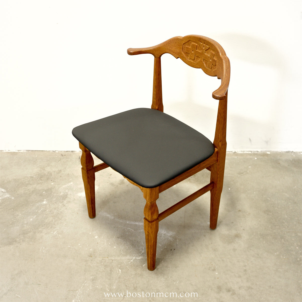 E.G. Møbler Set of 6 Oak Dining Chairs Designed by Henning Kjærnulf - #A1779