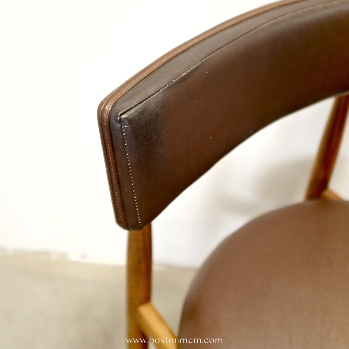G-Plan Furniture “Fresco” Pair of Teak Dining Rounded Chairs - #B46-B