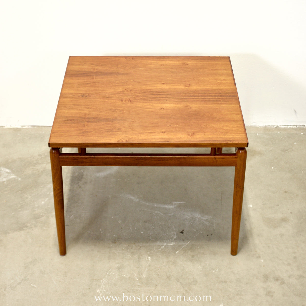 Danish Rosewood Square Coffee Table with Floating Top - #A1638