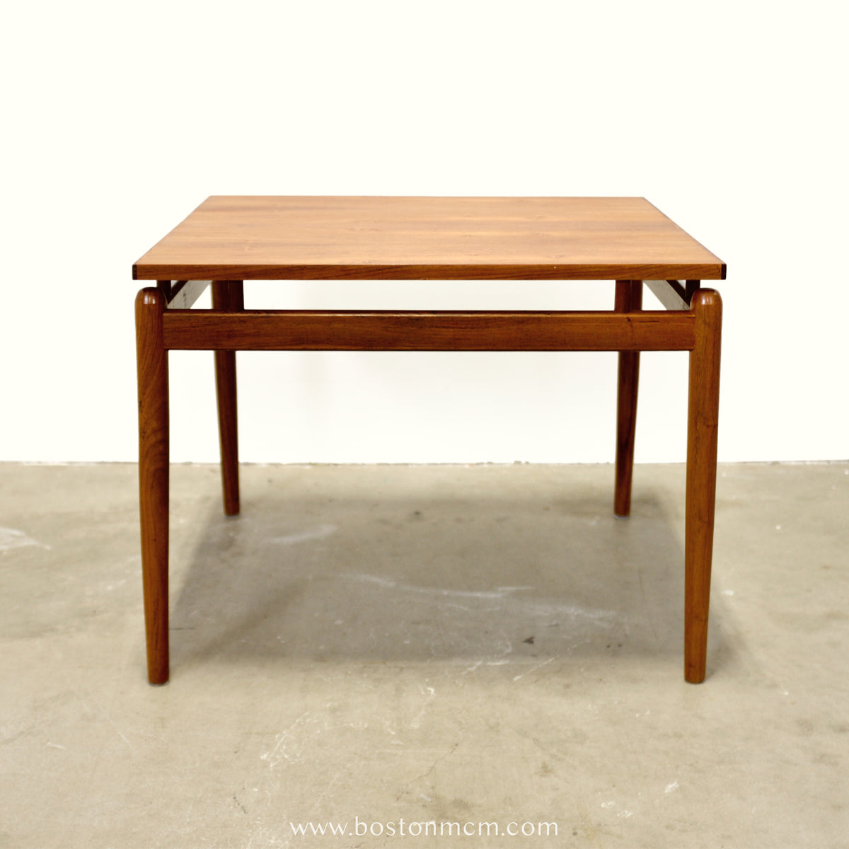Danish Rosewood Square Coffee Table with Floating Top - #A1638