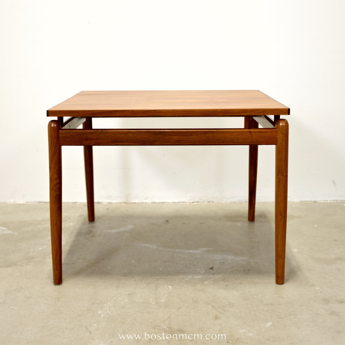 Danish Rosewood Square Coffee Table with Floating Top - #A1638
