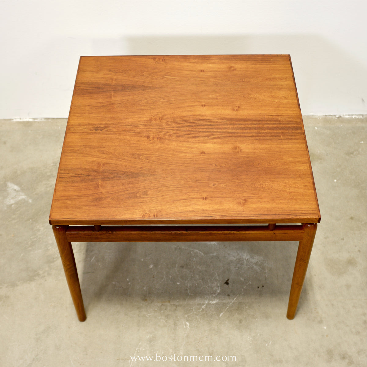 Danish Rosewood Square Coffee Table with Floating Top - #A1638