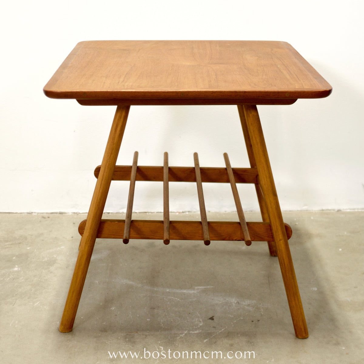 Danish Beech Coffee Table / Side Table - #A1587
