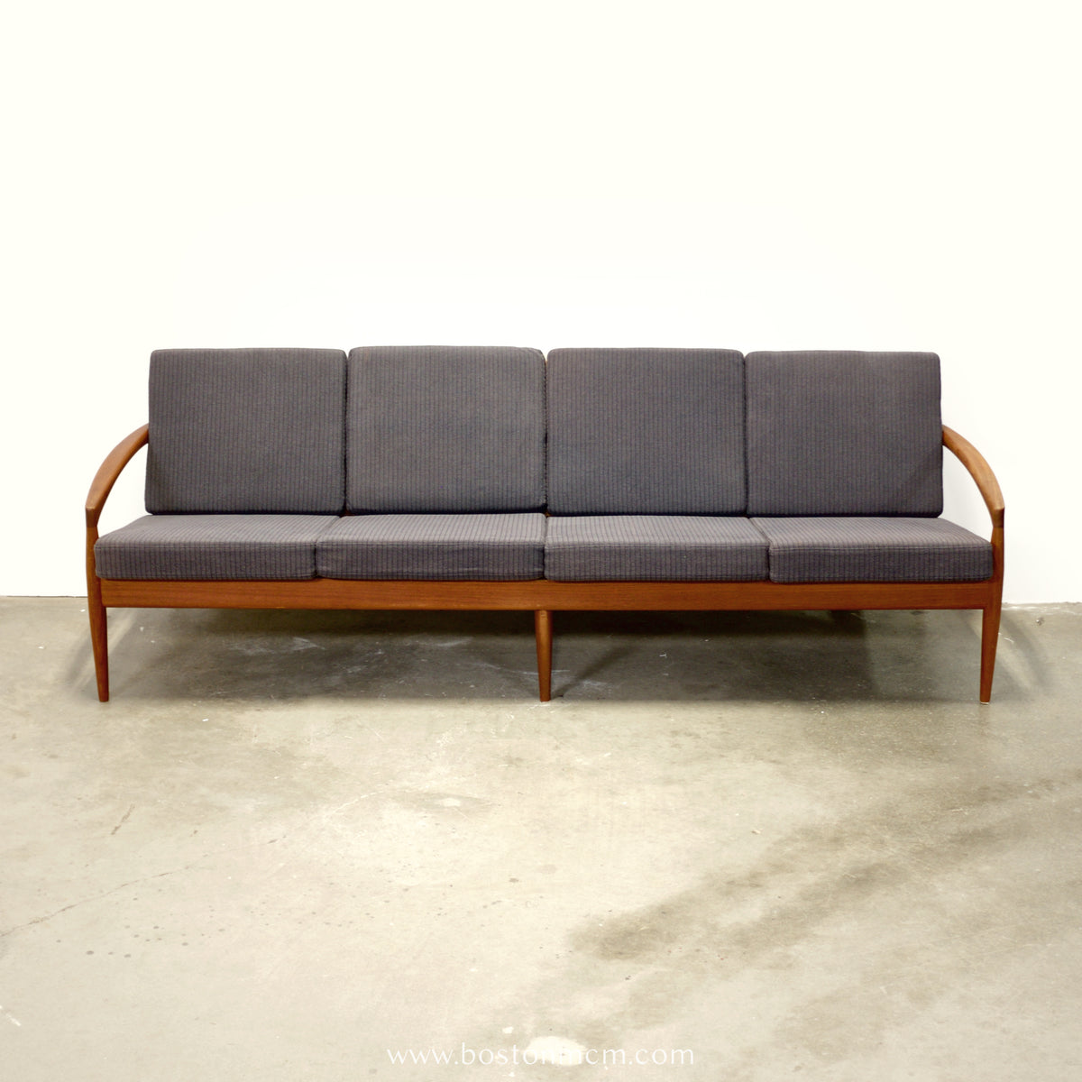Magnus Olesen “Paperknife” 4 Seater Sofa, Model 121, Designed by Kai Kristiansen - #A2121