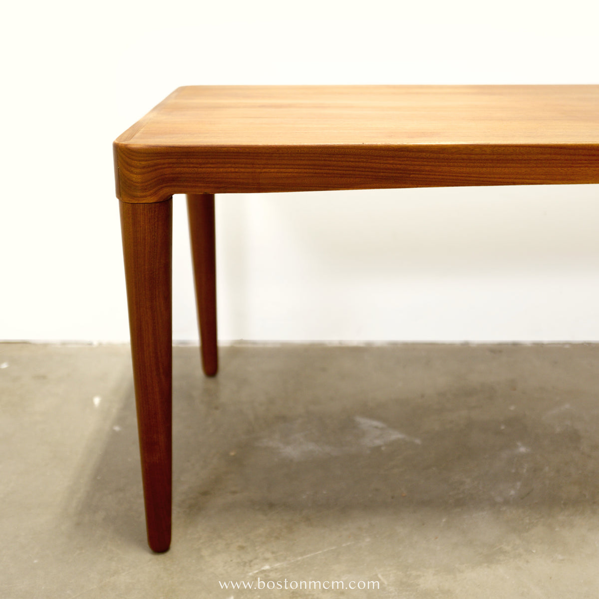 Danish Teak Coffee Table with Hidden Formica Shelf - #A2119