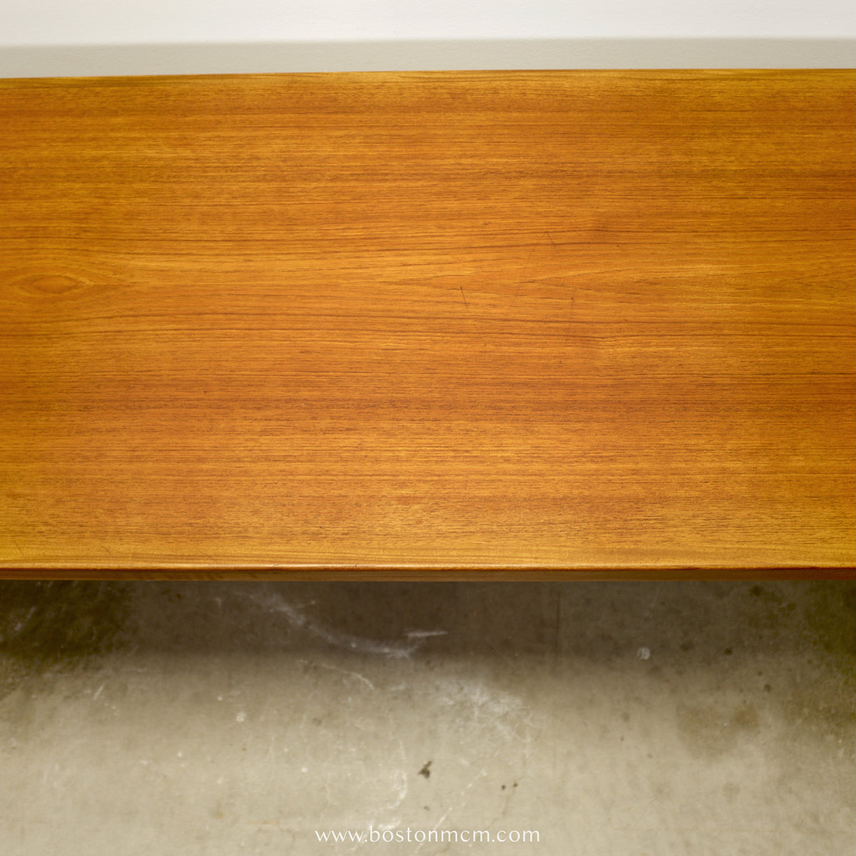 Danish Teak Coffee Table with Hidden Formica Shelf - #A2119