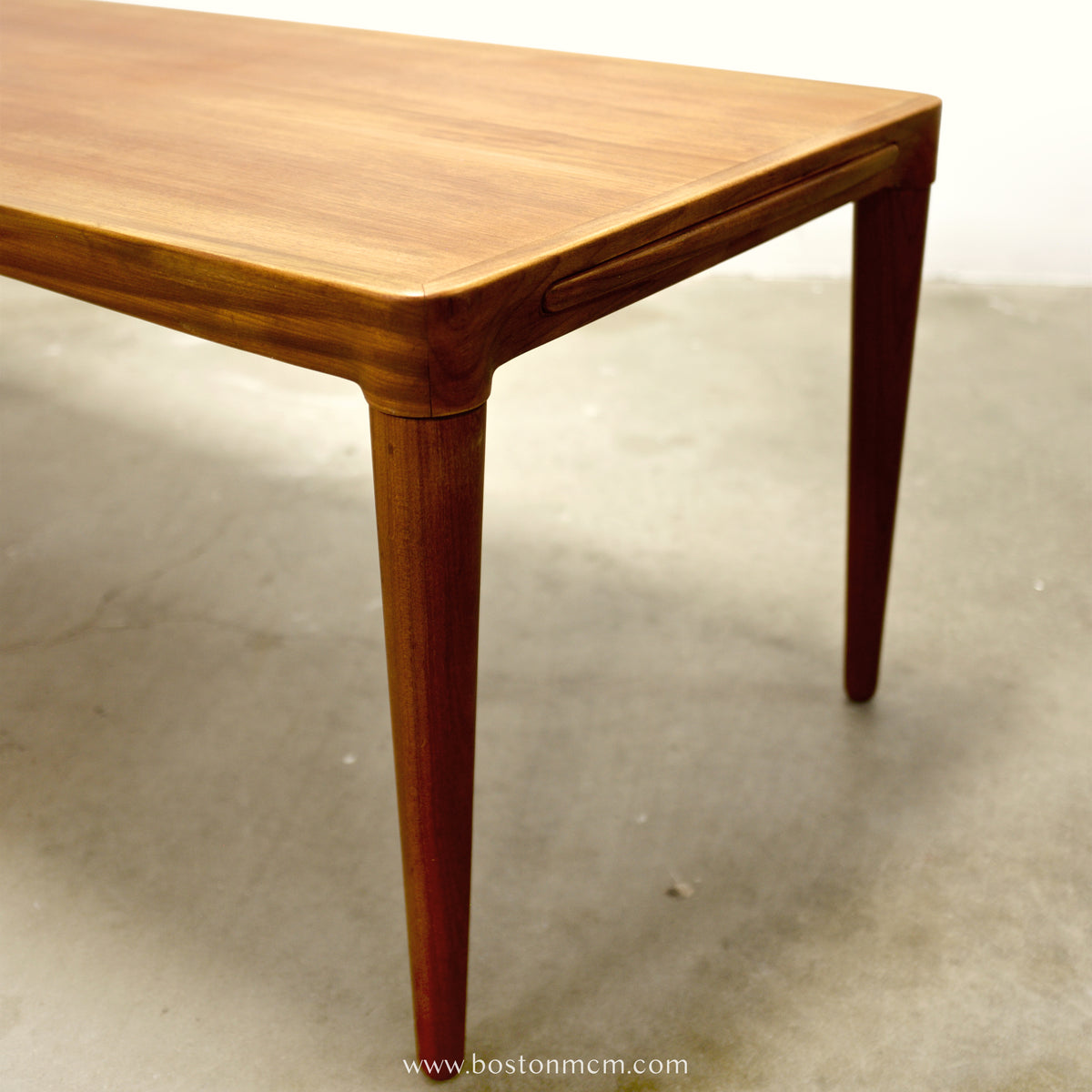 Danish Teak Coffee Table with Hidden Formica Shelf - #A2119